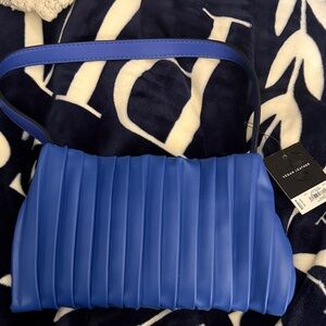 Simply vera wang Vibrant Blue Pleated Shoulder Bag